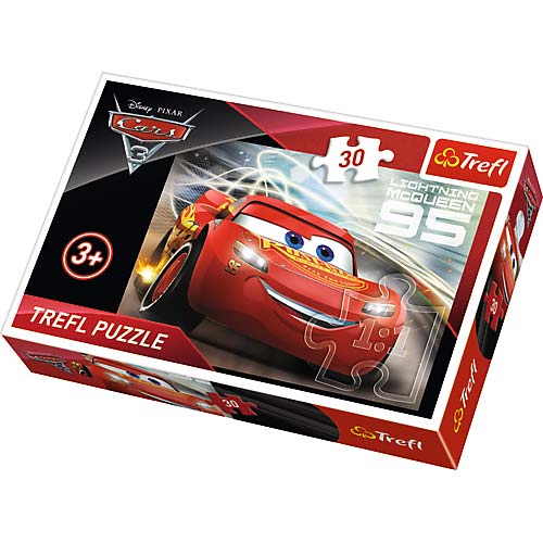 Puzzle 30 piese - Lightning McQueen | Trefl