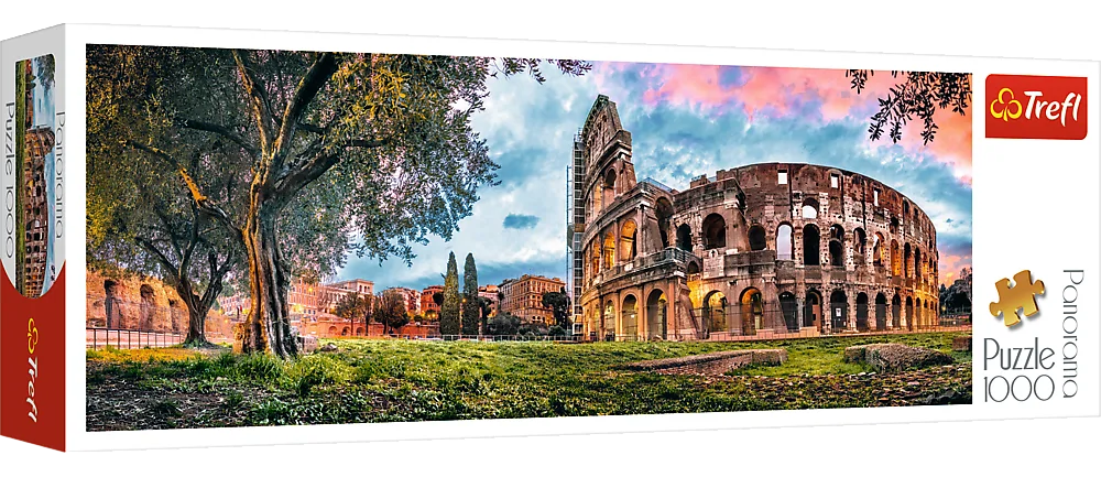 Puzzle 1000 piese - Panorama - Colosseum | Trefl - 2 | YEO