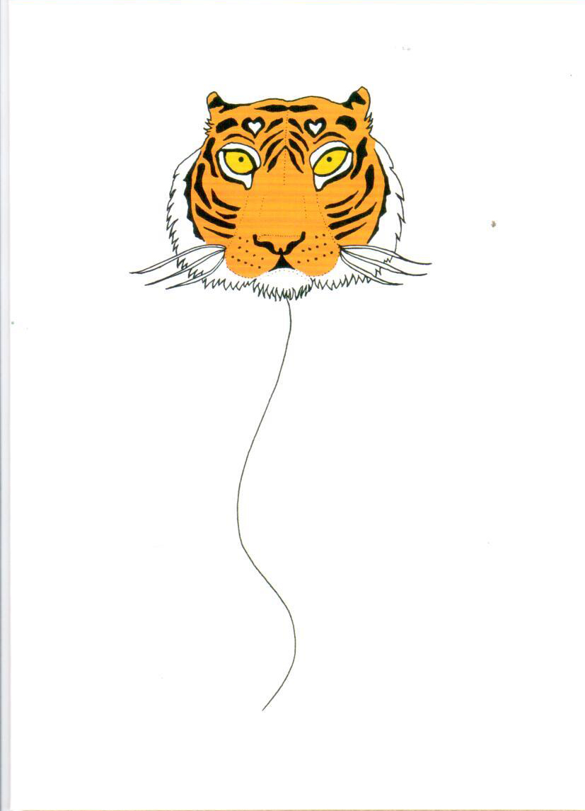 Felicitari - Animal Balloons: Tiger / Cardoo | Orca Book Services
