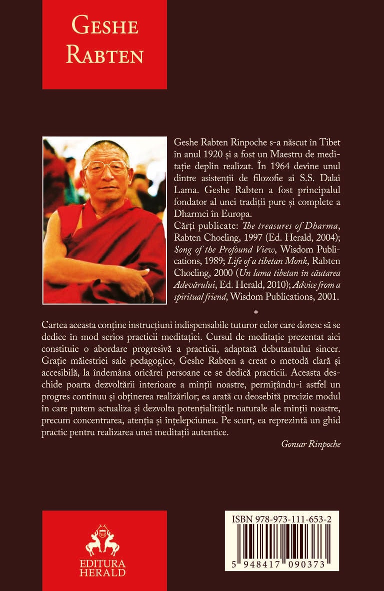 Meditatia si viata cotidiana | Geshe Rabten - 1 | YEO