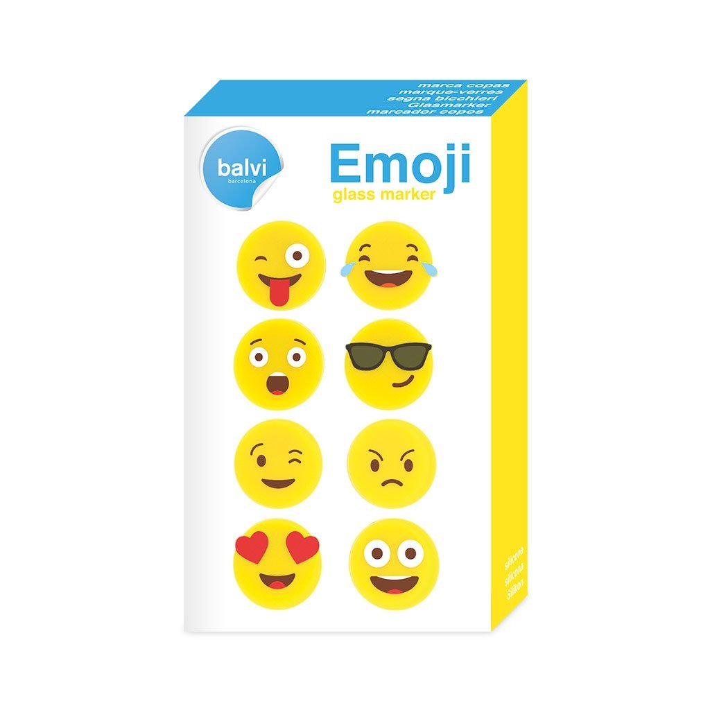 Glass Marker - Emoji | Balvi