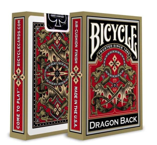 Carti de joc - Bicycle Dragon Back Gold | Magic Hub