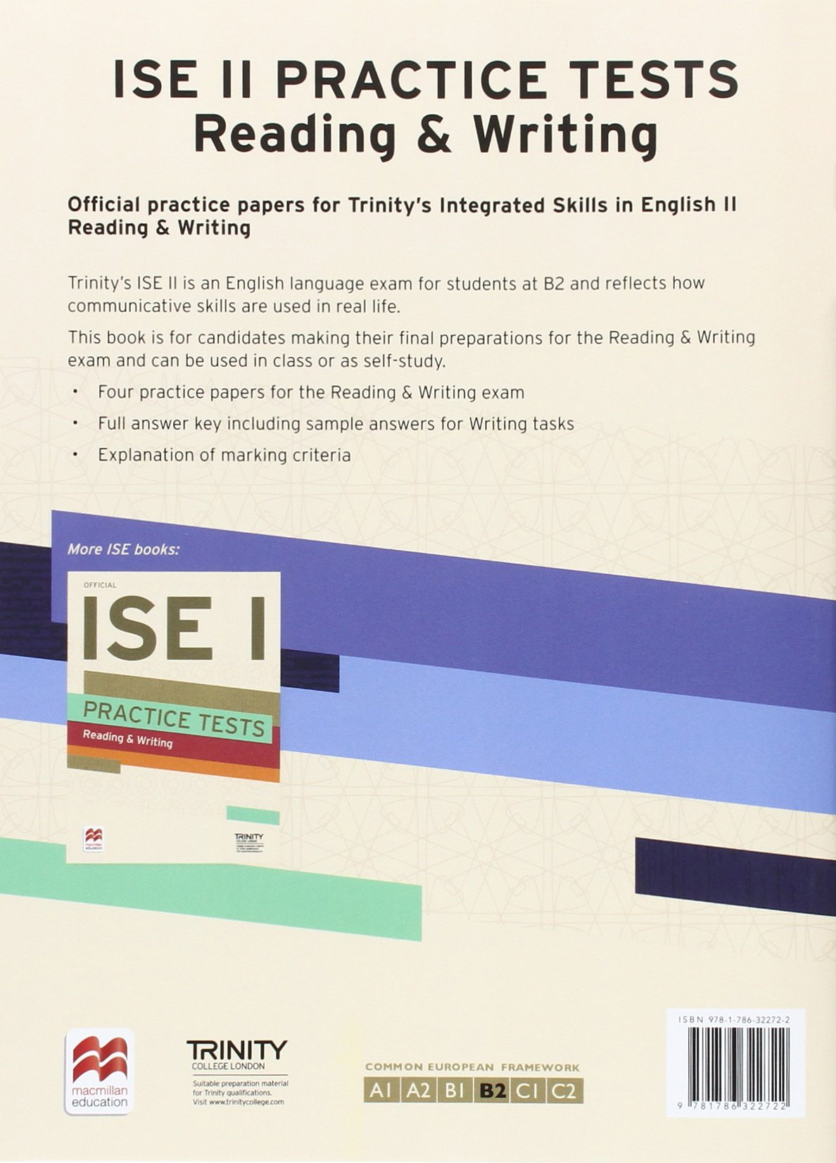 Trinity ISE II Practice Tests Reading & Writing | Trinity College London