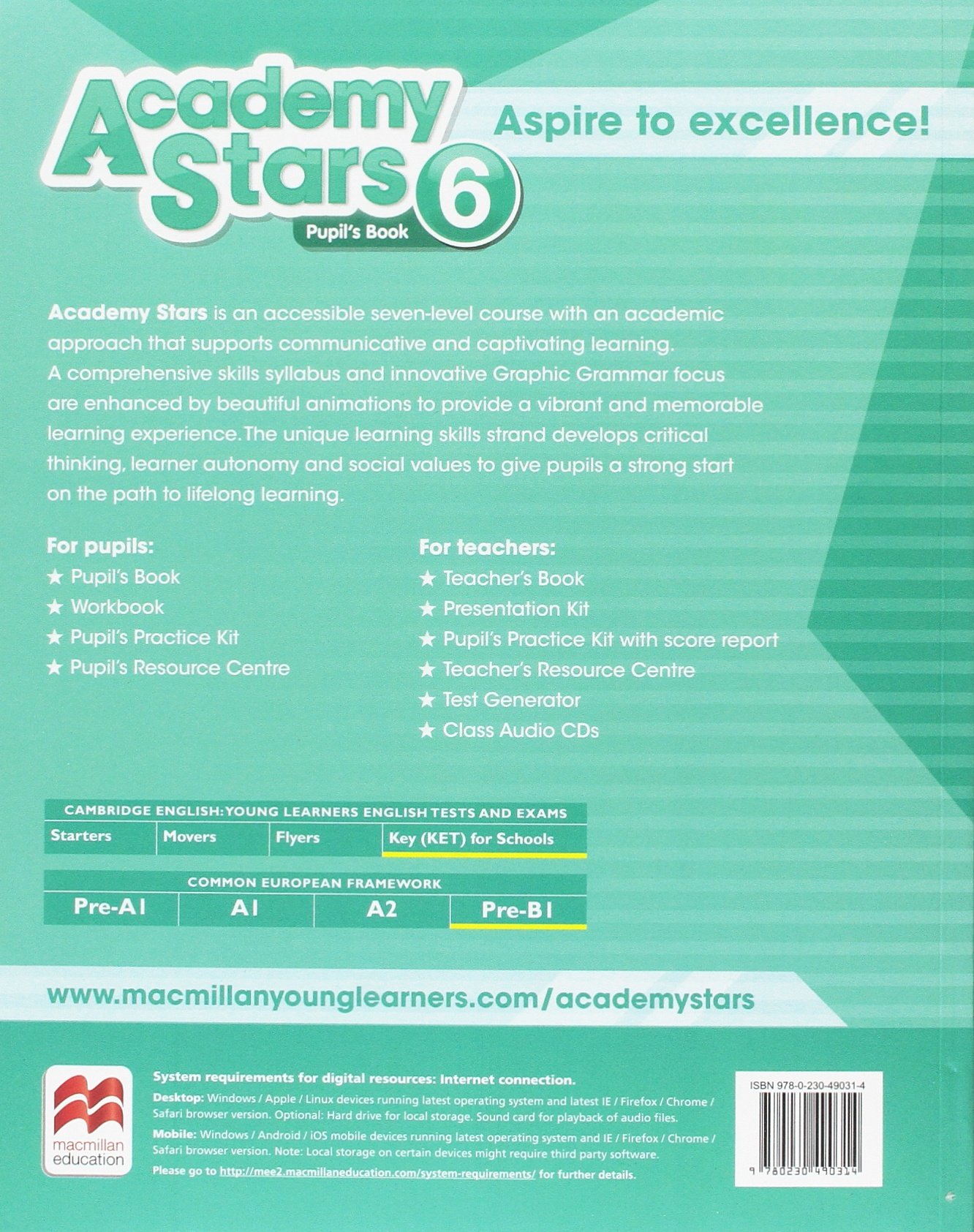 Academy Stars Level 6 Pupils Book | Steve Elsworth, Jim Rose - 1 | YEO