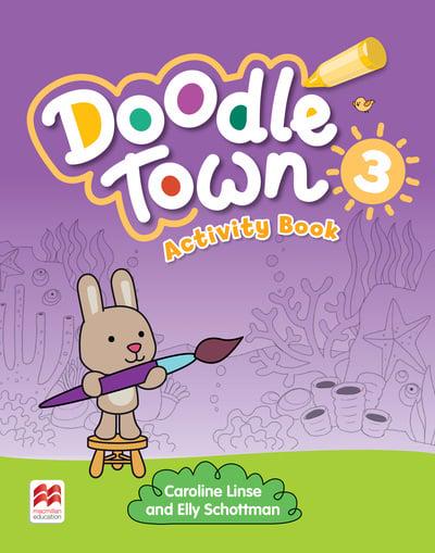 Doodle Town 3 - Activity Book | Caroline Linse, Elly Schottman