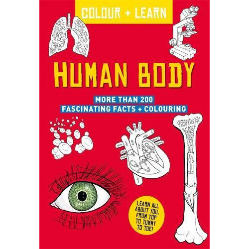 Colour + Learn: Human Body | 