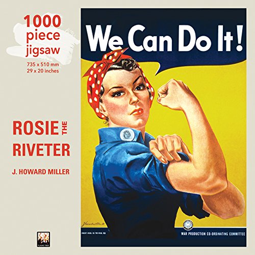 Puzzle 1000 piese - Rosie the Riveter jigsaw | Flame Tree Publishing