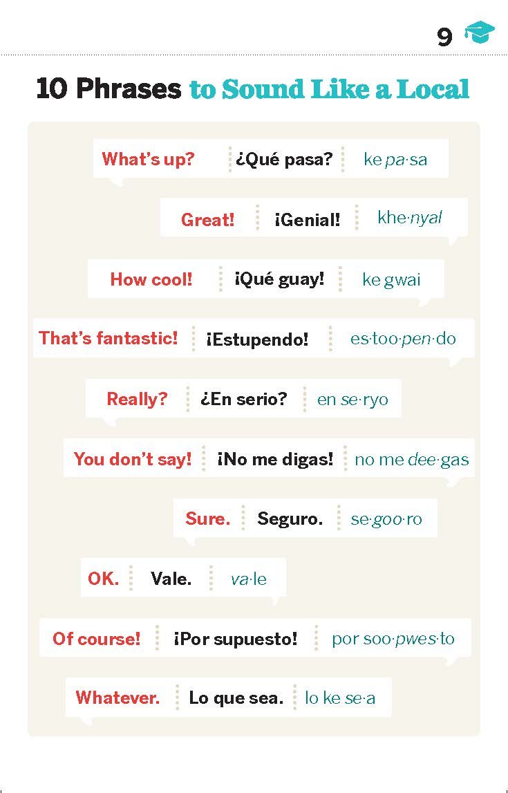 Lonely Planet Spanish Phrasebook & Dictionary |