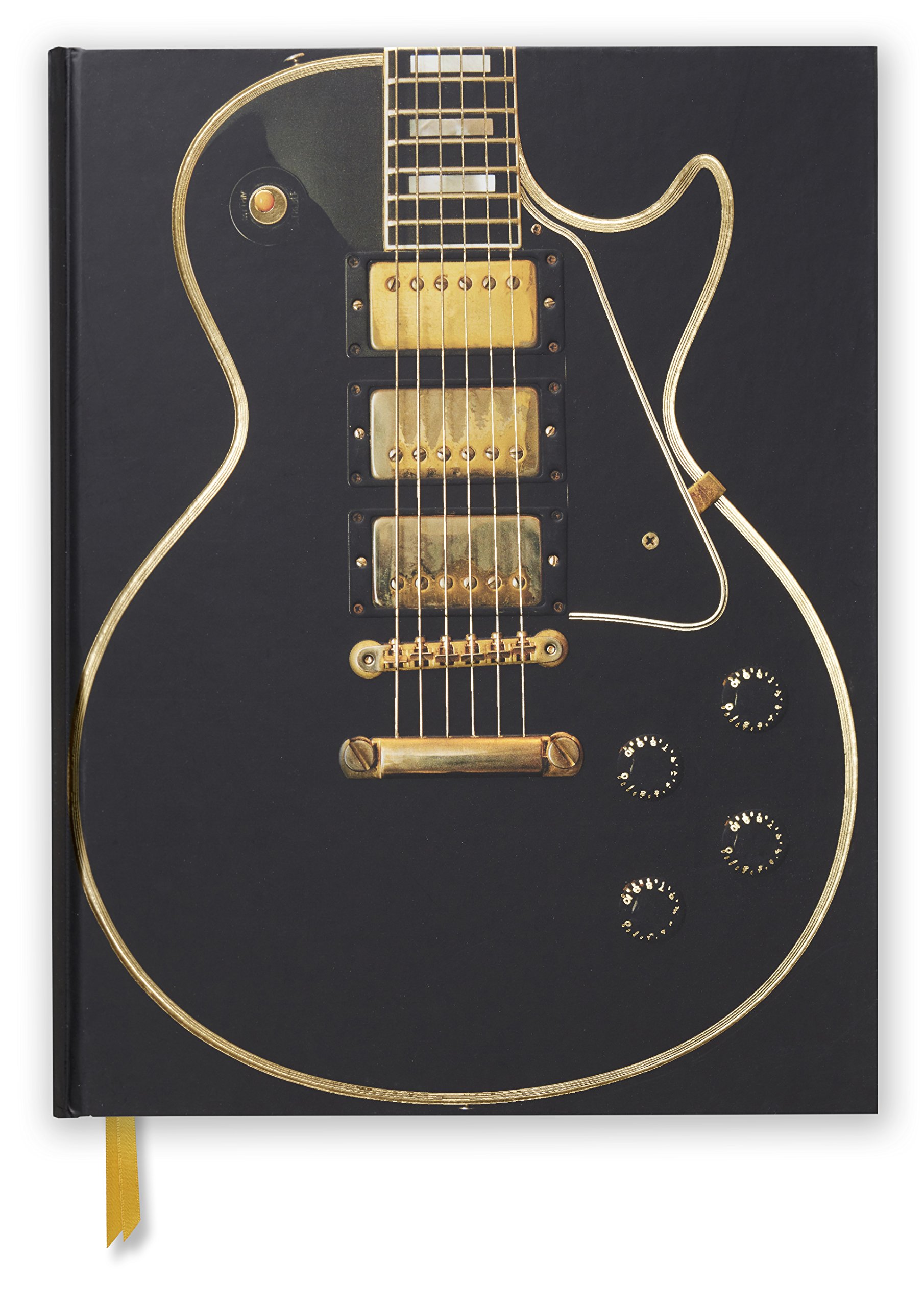 Agenda - Gibson Les Paul Black Guitar | Flame Tree Publishing