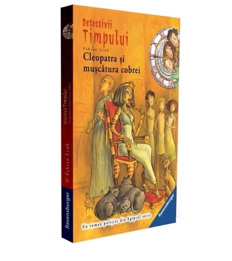 Detectivii timpului 9 - Cleopatra si muscatura cobrei | Fabian Lenk