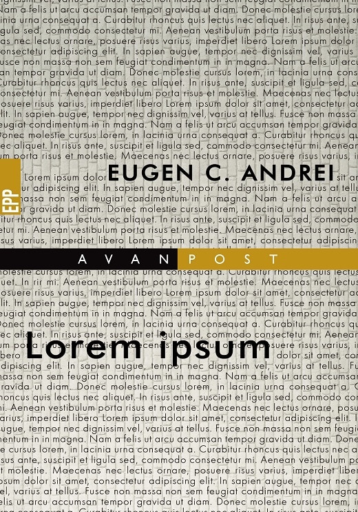 Lorem ipsum | Eugen C. Andrei Andrei 2022