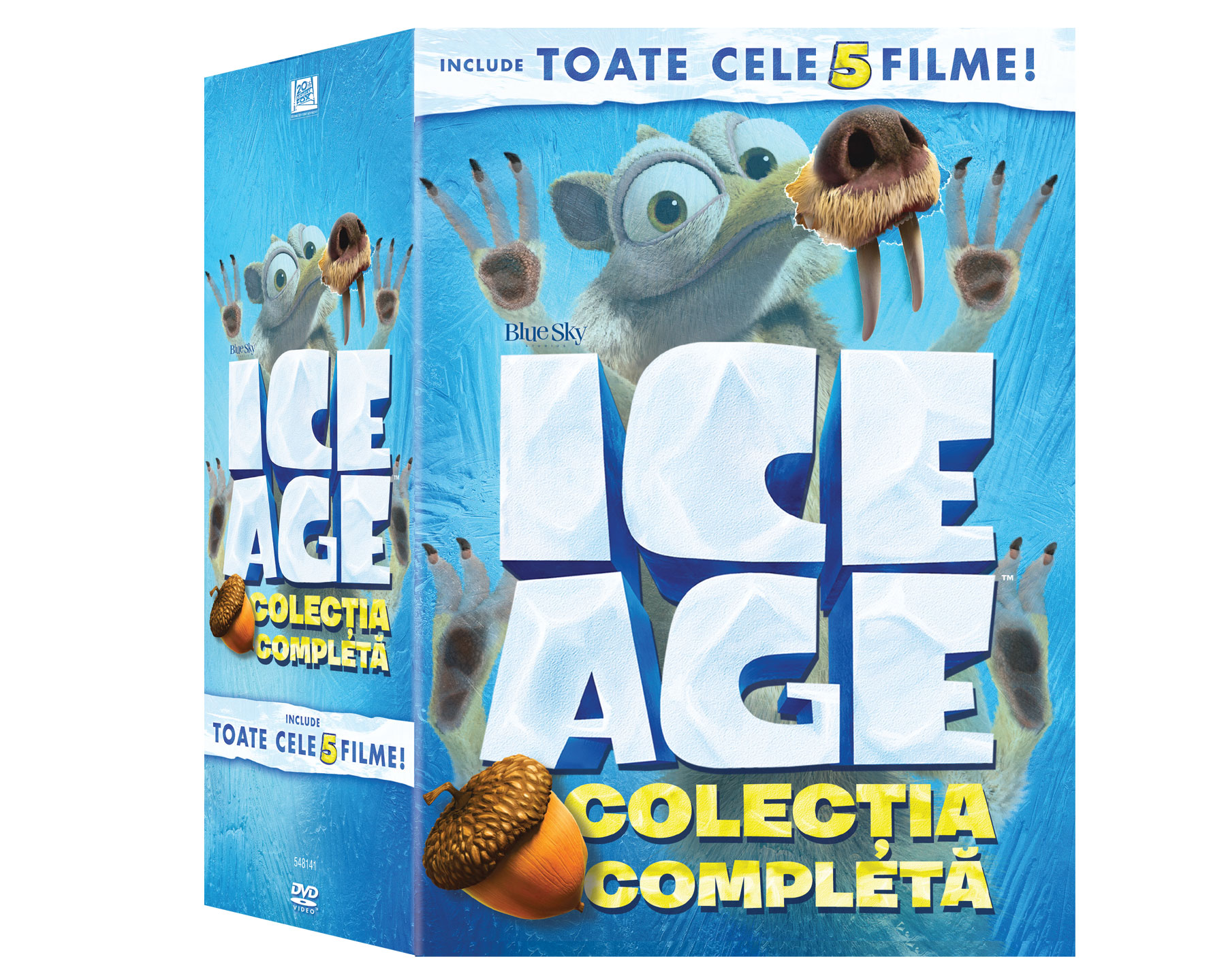 Epoca De Gheata Box Set – Colectia Completa / Ice Age Box Set – Complete Collection | Chris Wedge, Carlos Saldanha, Mike Thurmeier