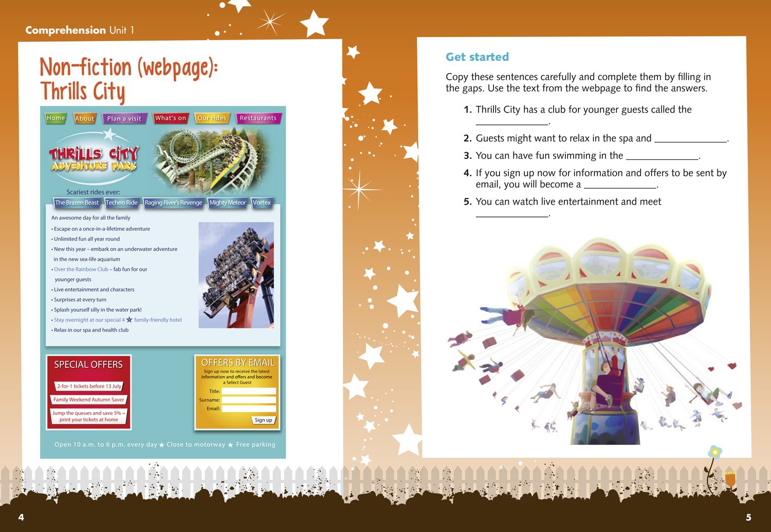 Comprehension Year 4 Pupil Book | Abigail Steel