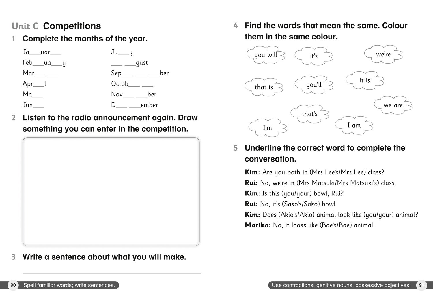 Cambridge Primary English as a Second Language Workbook Stage 2 | Daphne Paizee