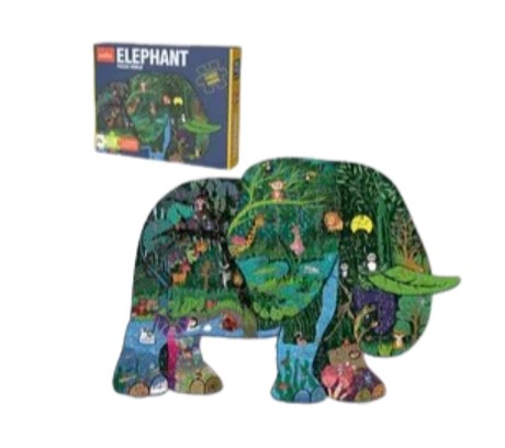 Puzzle in Forma de Elefant | Arthink