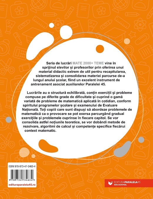 Matematica - Teme recapitulative. Clasa a VIII-a | Maria Negrila , Anton Negrila