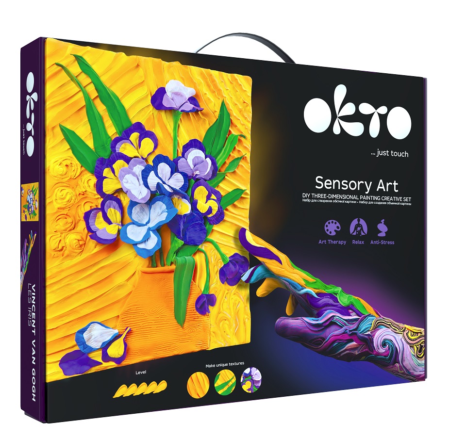 Set creativ - Irises | Okto Clay - 5 | YEO