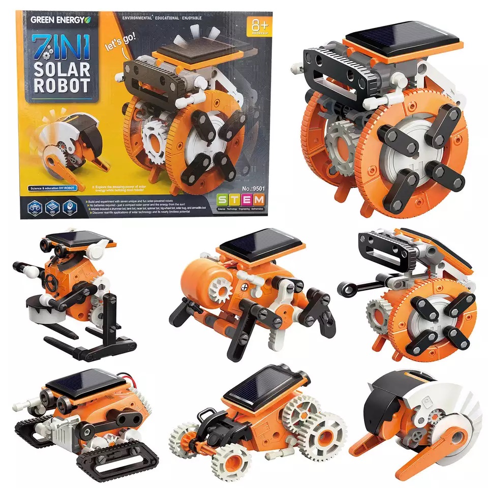 Jucarie - Robot Solar 7 in 1 | Yisheng