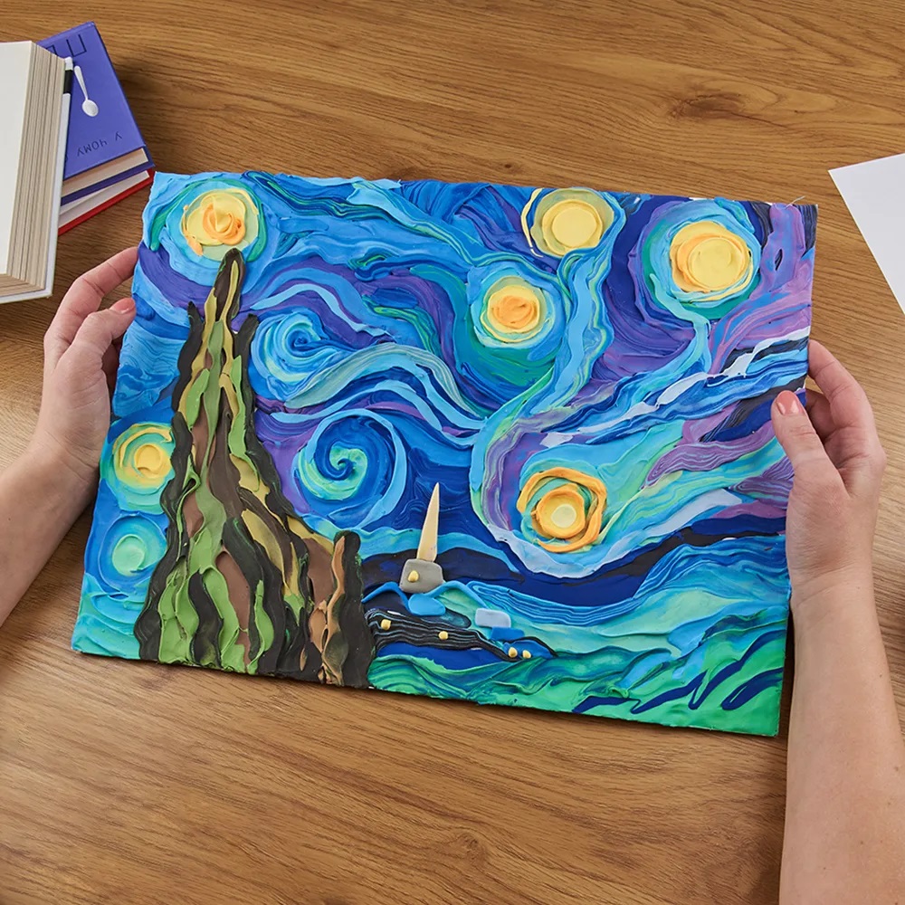 Set creativ - Starry Night | Okto Clay - 3 | YEO