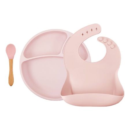 Set de hranire bebelusi - Pinky Pink | Minikoioi