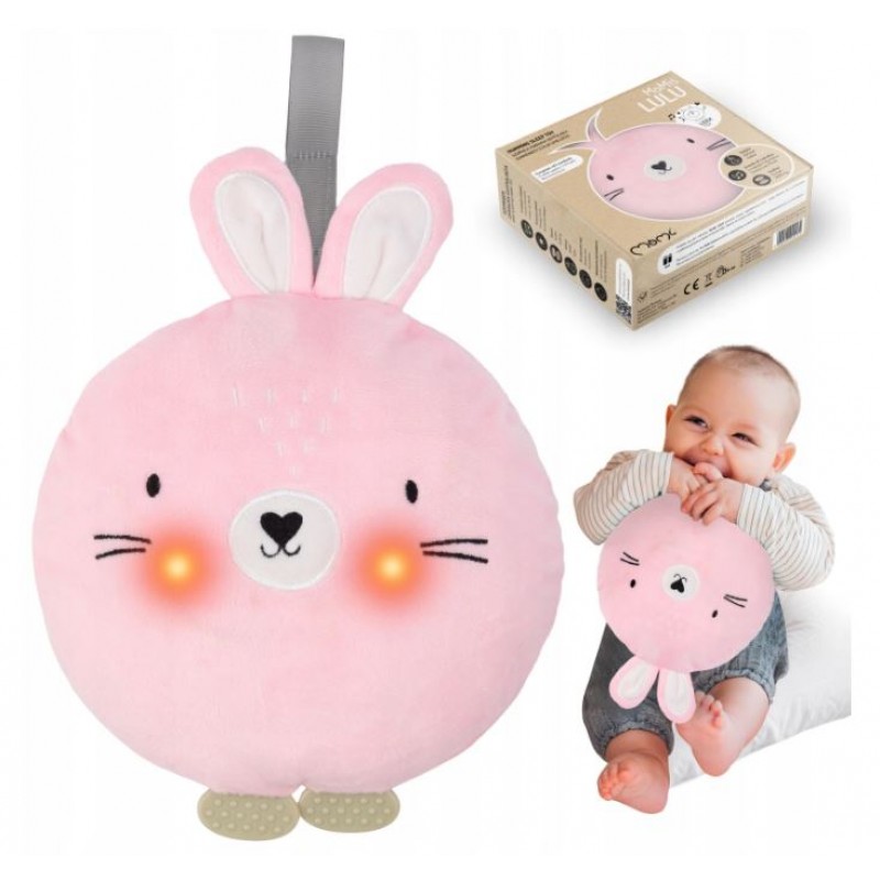 Dispozitiv sunete albe - Lulu - Pink Rabbit | Momi