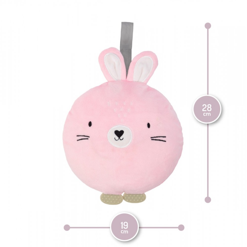 Dispozitiv sunete albe - Lulu - Pink Rabbit | Momi - 2 | YEO