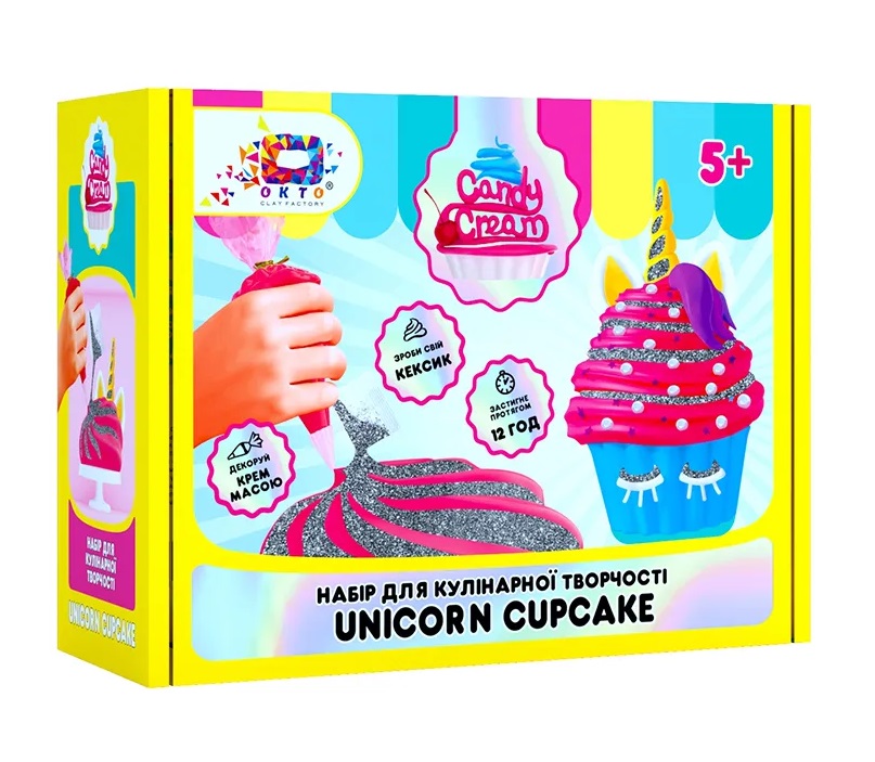 Set Creativ - Candy Cream - Delicii Pentru Unicornul Meu | Okto Clay