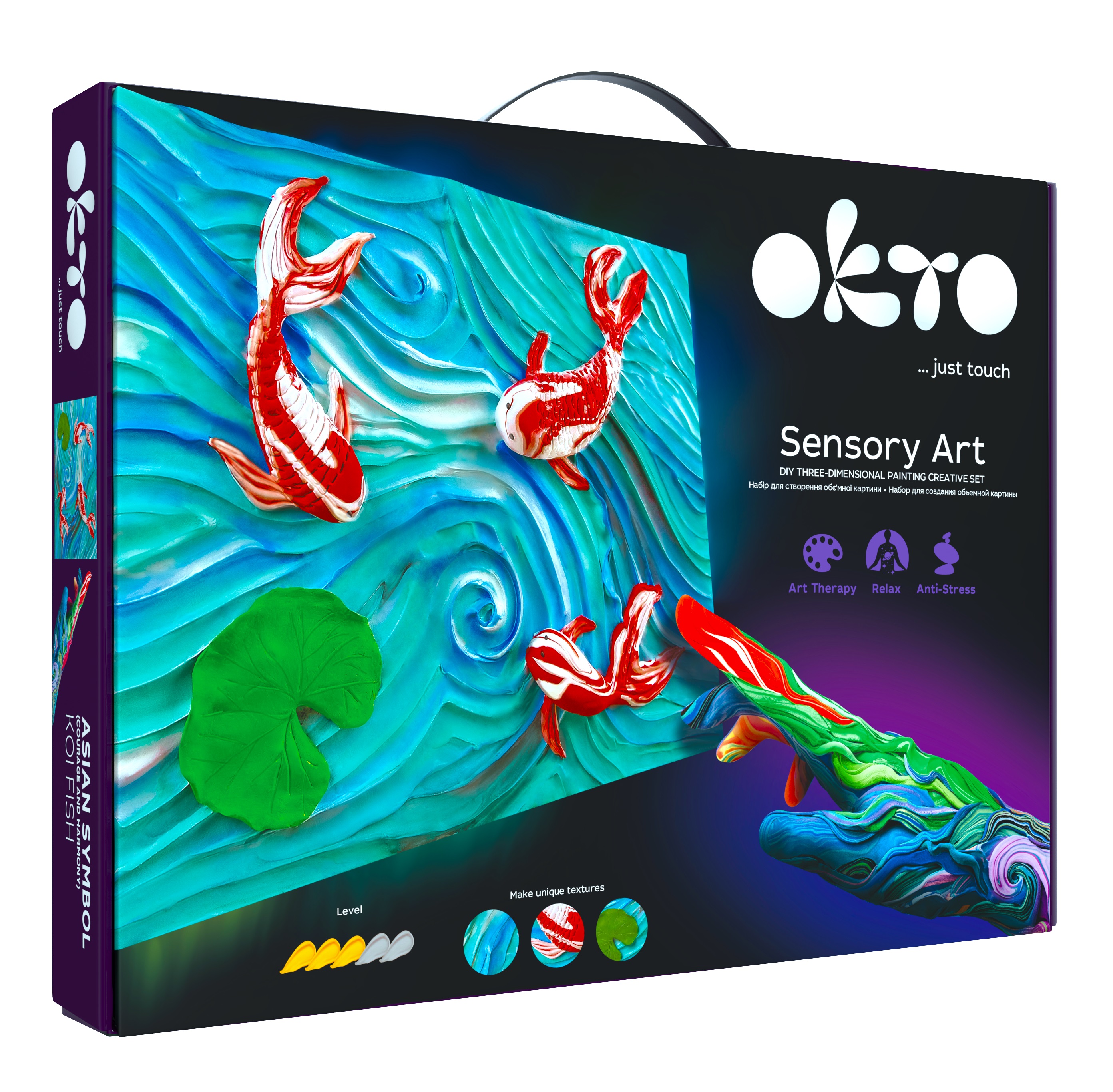 Set creativ - Koi Carps | Okto Clay - 6 | YEO