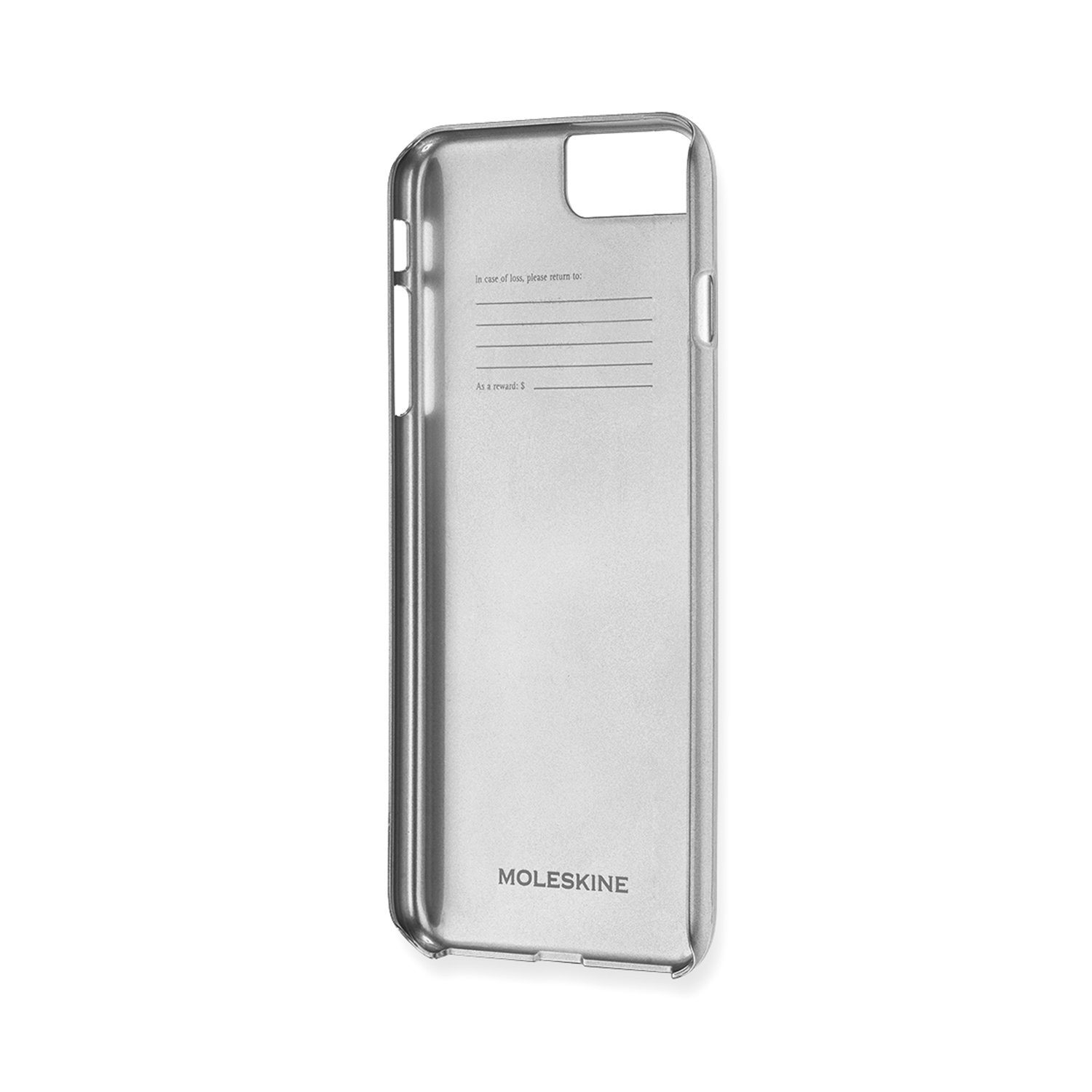 Carcasa Silver Hard Case Iphone 7 Plus | Moleskine - 2 | YEO