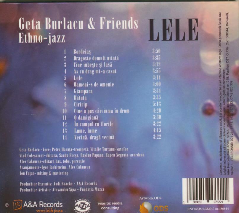 Lele | Geta Burlacu & Friends - 2 | YEO