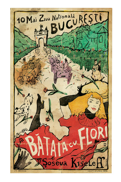Poster - Bataia cu flori | Atelier Trebo