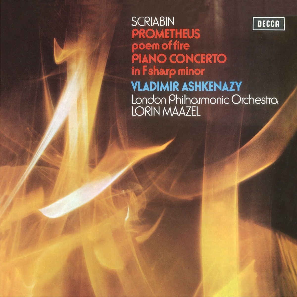 Scriabin - Piano Concerto - Vinyl | Vladimir Ashkenazy, Lpo, Lorin Maazel