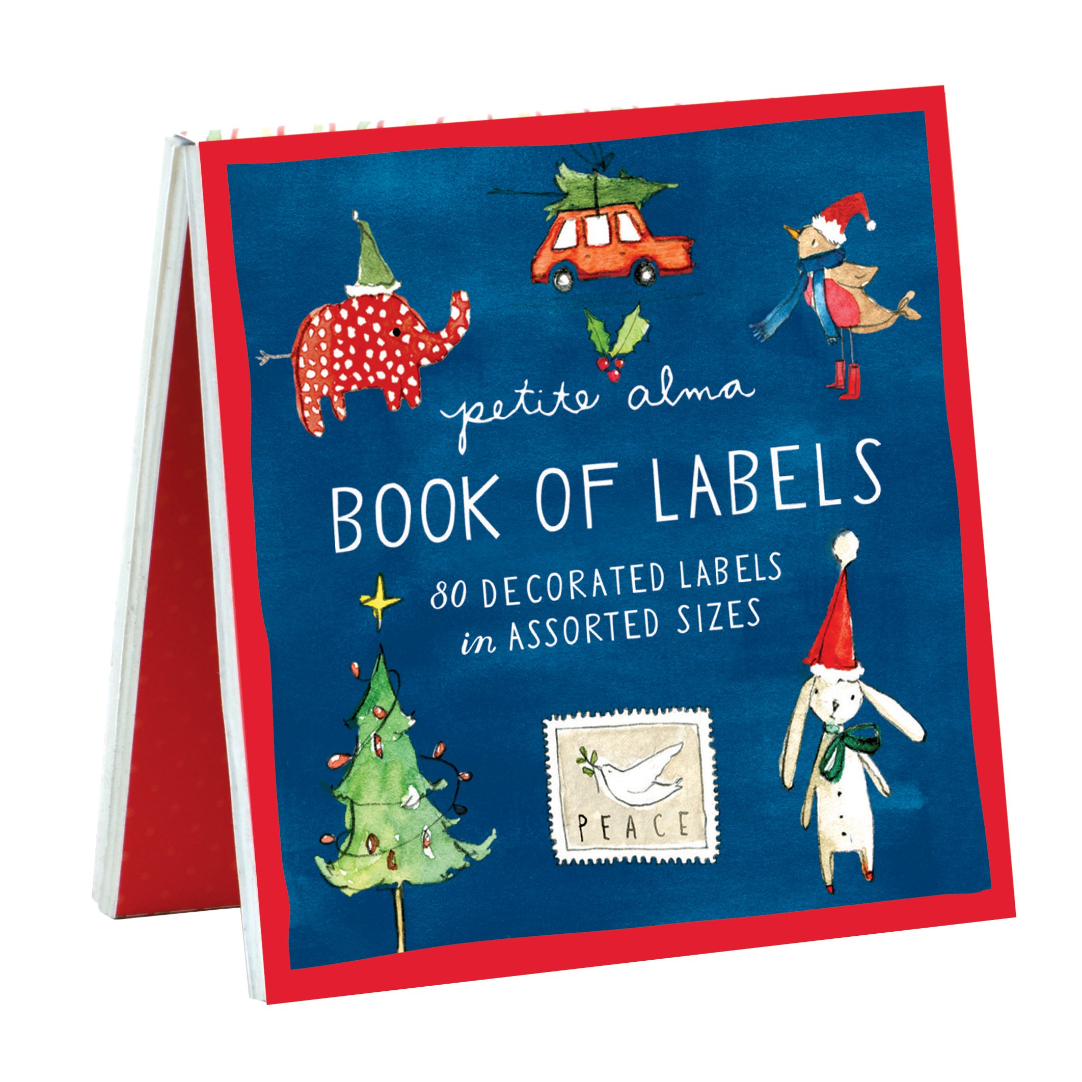 Petite Alma Holiday Cheer Book of Labels |