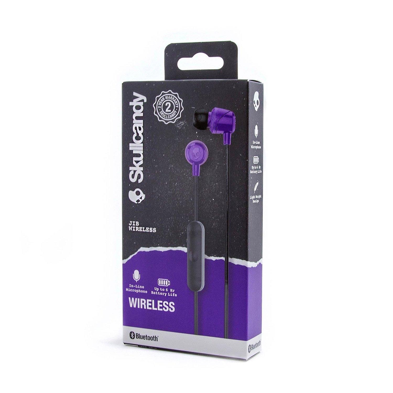 Casti Skullcandy - Jib Bluetooth Wireless In-Ear Earbuds - Purple | Skullcandy - 3 | YEO