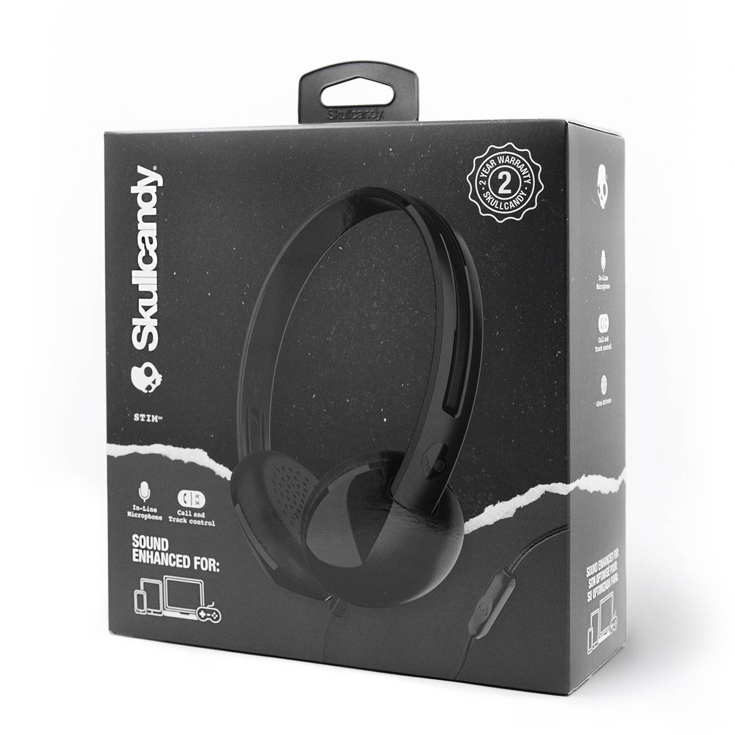 Casti Skullcandy - Stim On-Ear - Charcoal | Skullcandy