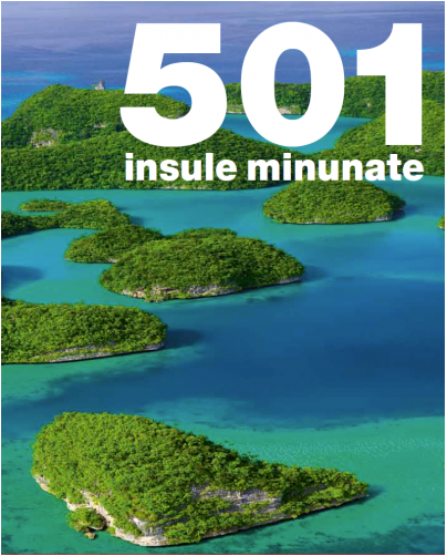501 Insule minunate | 501 imagine 2021