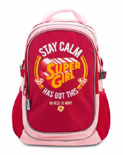 Ghiozdan cu poncho - Stay calm super girl | Presco - 3 | YEO