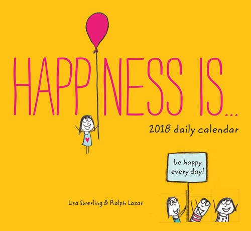 Calendar de birou 2018 - Happiness Is... | Chronicle Books