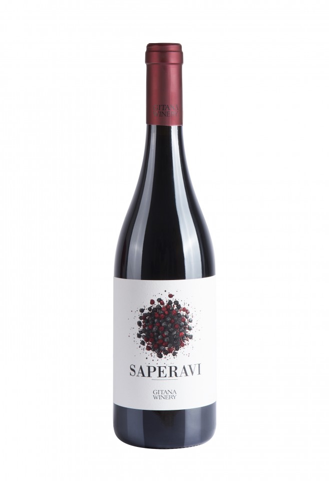 Vin rosu - Gitana Saperavi, 2016, sec | Gitana Winery
