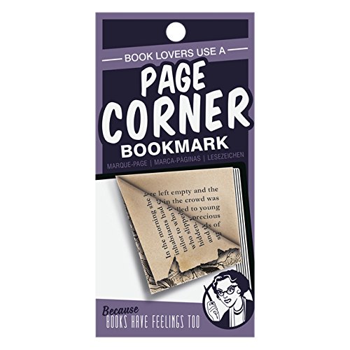 Semn de carte violet - Page corners / Book Lovers | If (That Company Called)