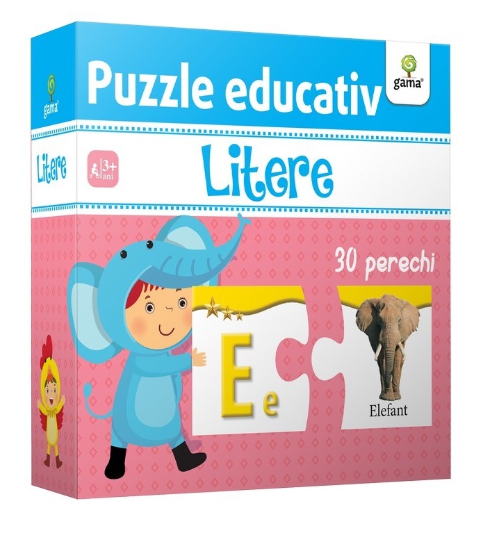 Litere – Puzzle educativ | carturesti 2022