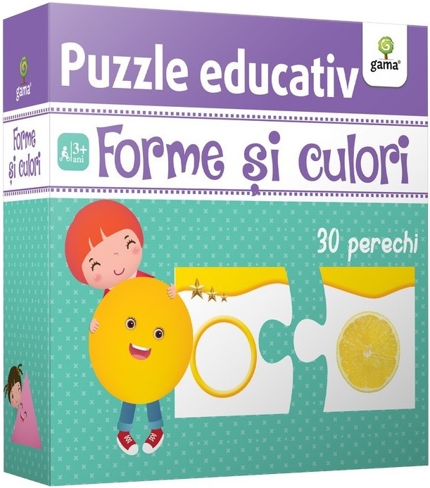 Forme si culori – Puzzle educativ | carturesti.ro poza bestsellers.ro