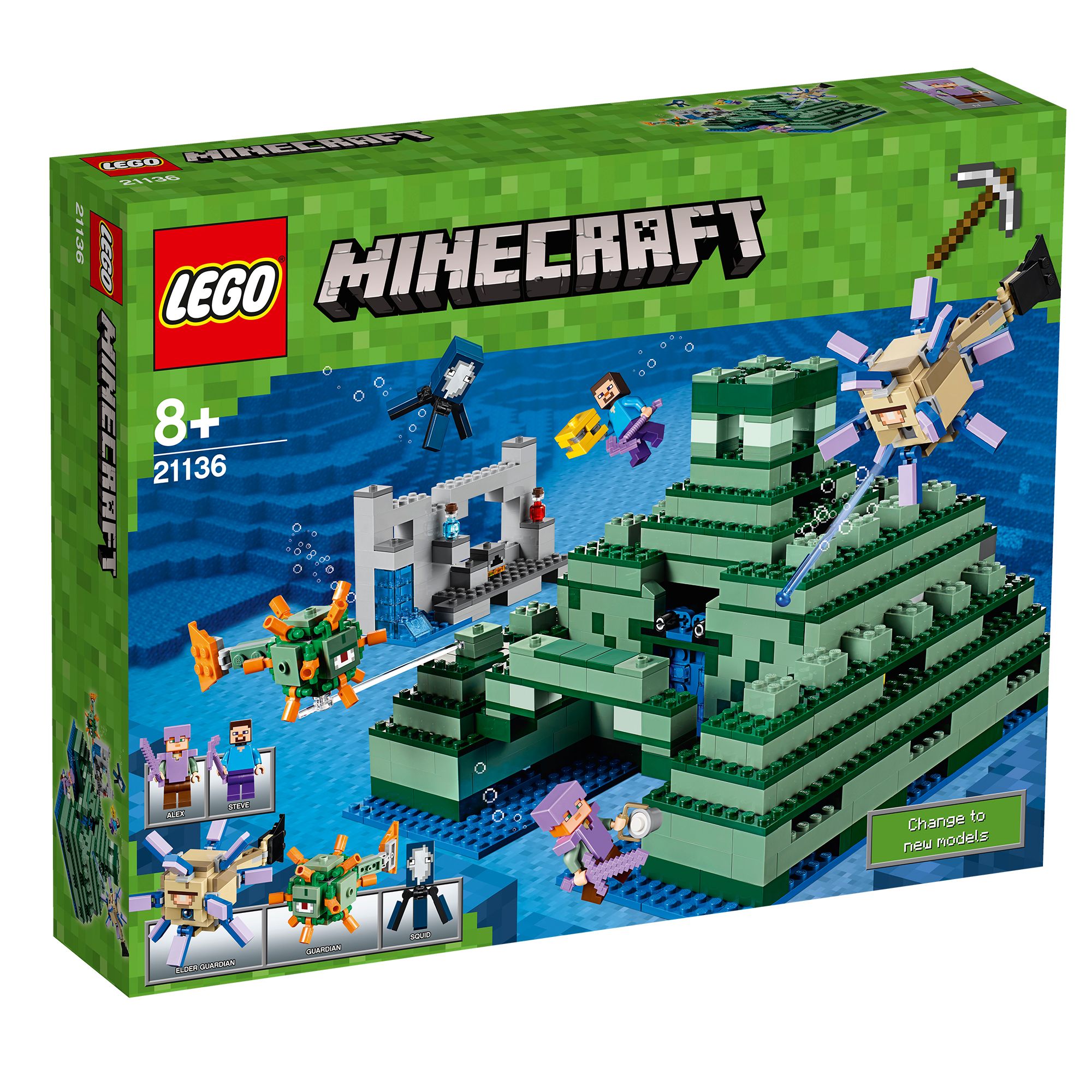 Lego - Minecraft - Monumentul din ocean | LEGO