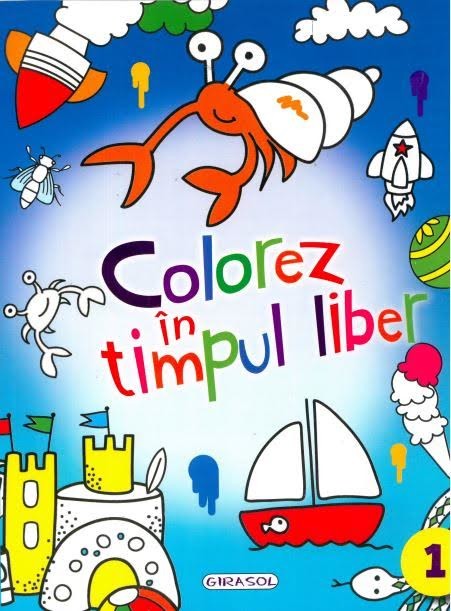 PDF Colorez in timpul liber – Bleu | carturesti.ro Carte