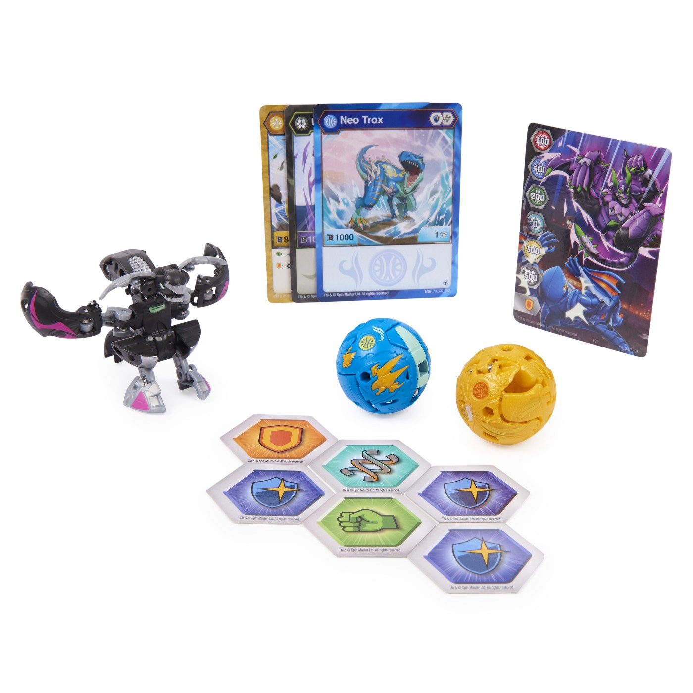 Set 3 jucarii - Bakugan Evolution - Batrix Ultra | Spin Master