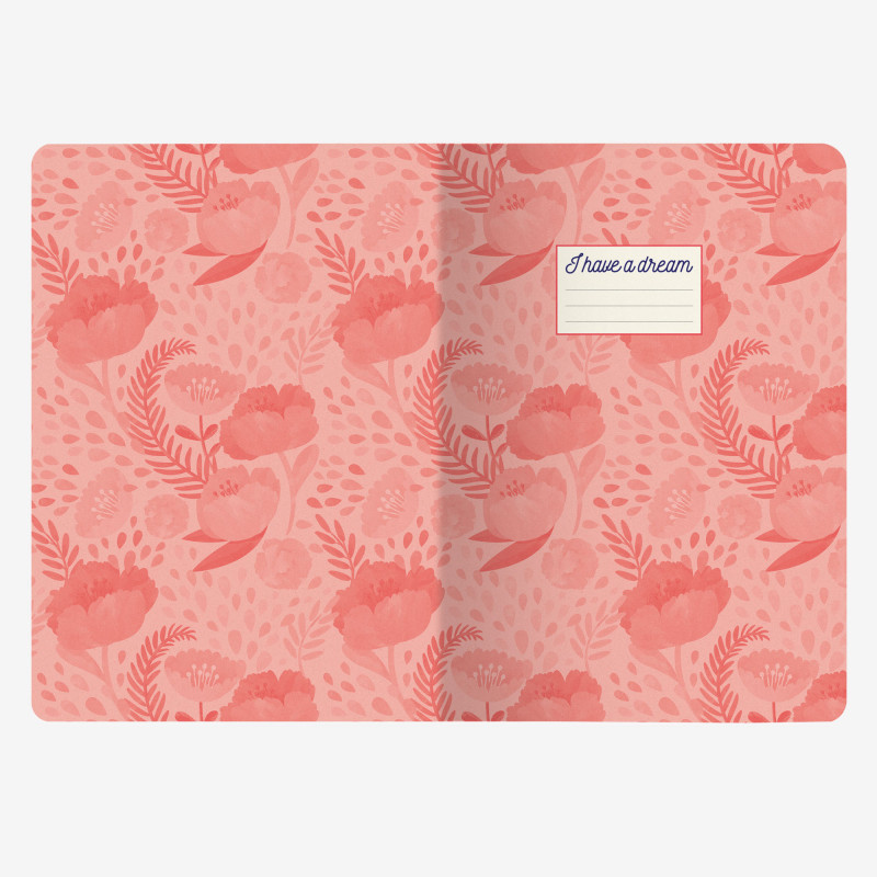 Carnet - Photo - Small, Lined - Flowers Be Happy | Legami