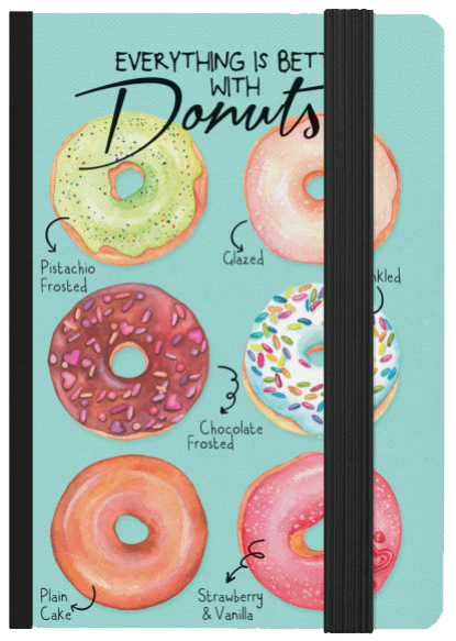 Carnet - Photo - Small, Lined - Six Donuts | Legami