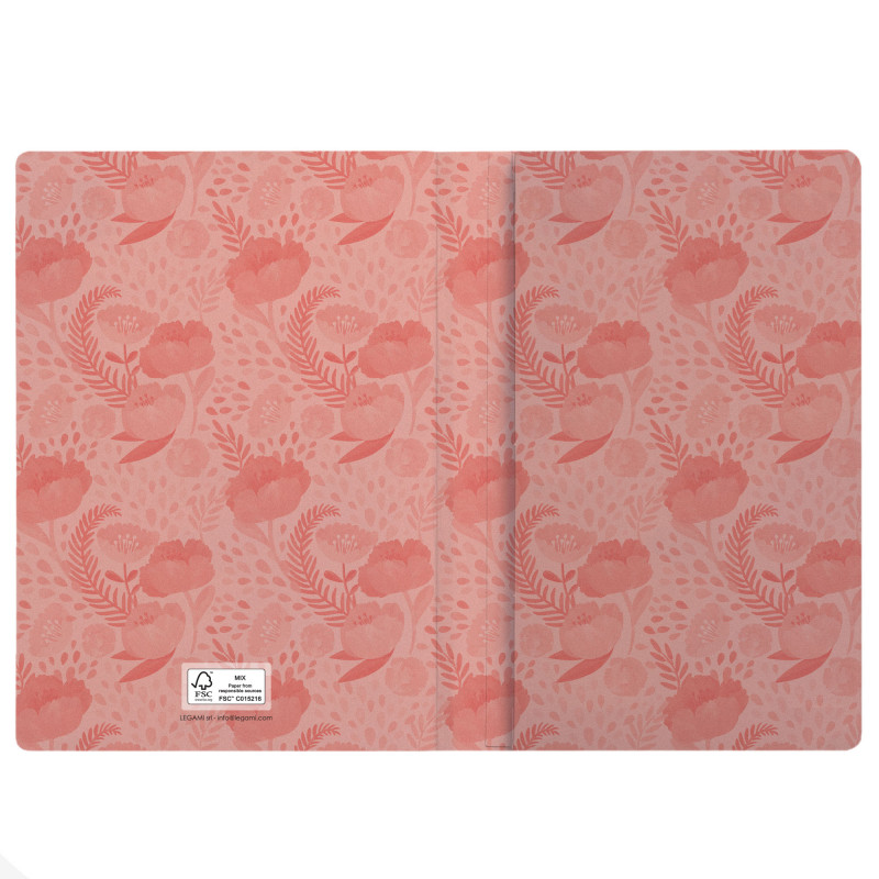 Carnet Legami - Flowers Be Happy - Large | Legami