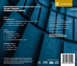 Shostakovich - Symphonies 4, 5, 6 | Dmitri Shostakovich, Mariinsky Orchestra, Valery Gergiev