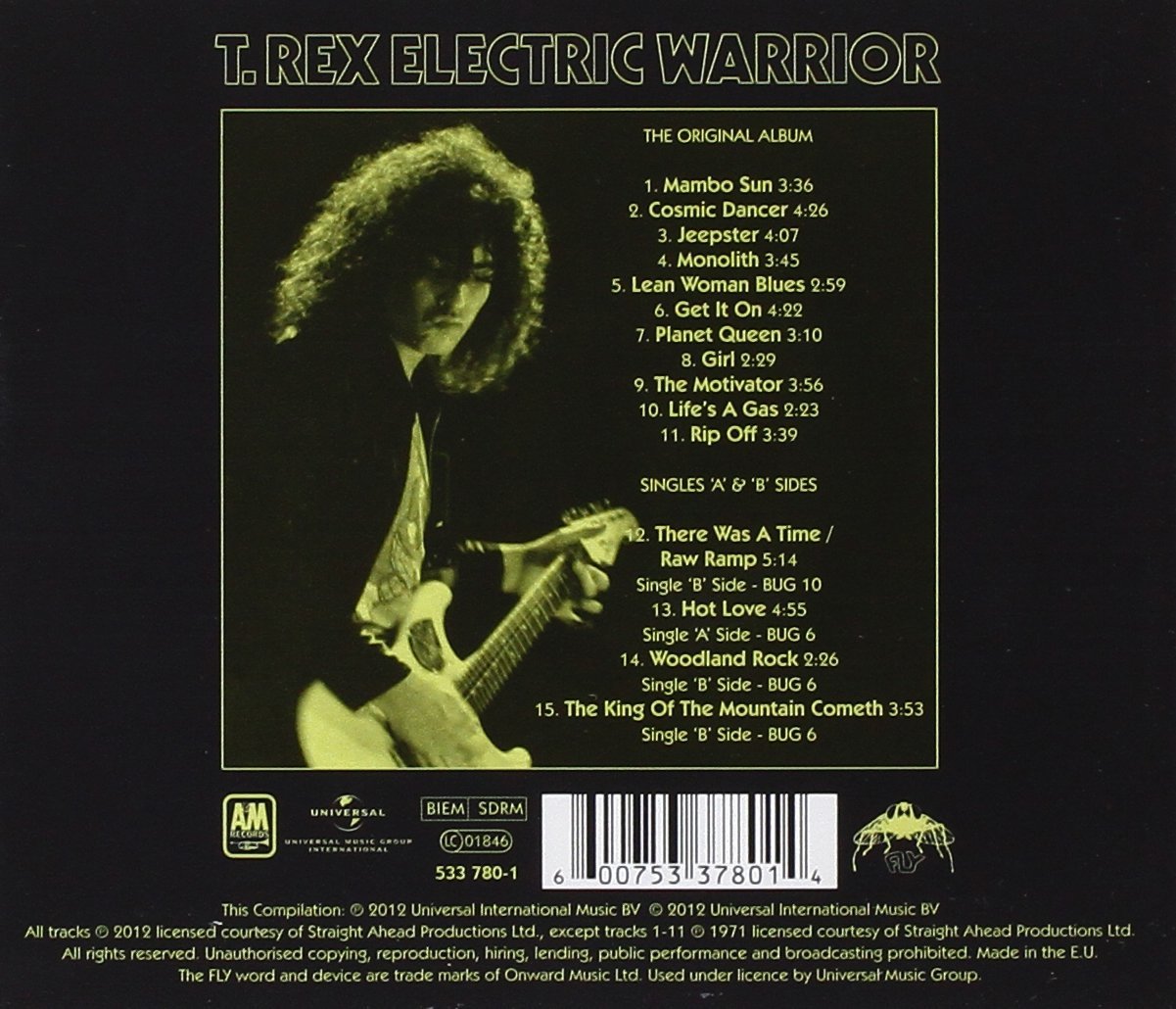 Electric Warrior | Marc Bolan & T Rex - 1 | YEO